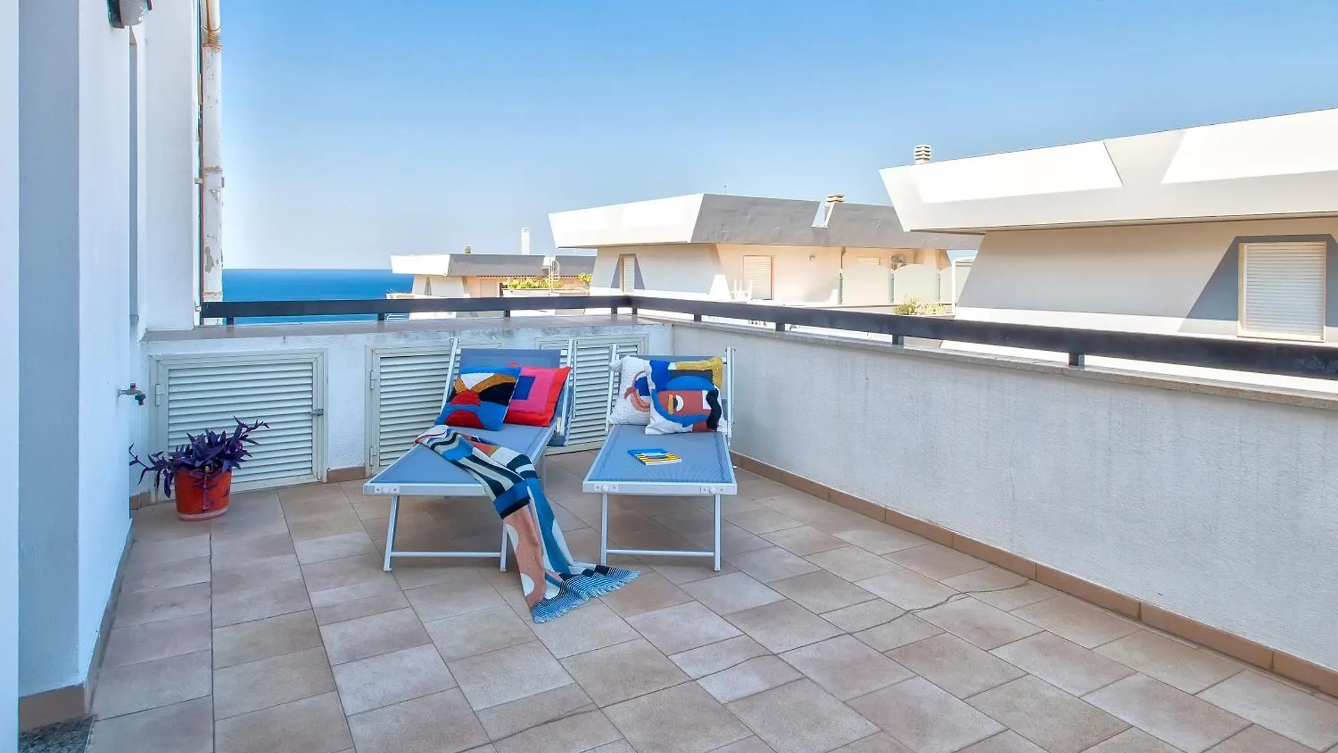 アパート Alghero Appartamento Nereidi Sul Mare Attico Con Incredibile Vista E Verande Per 8 Persone